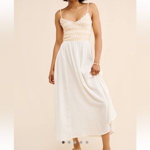 Sweet nothings midi dress size xsmall white